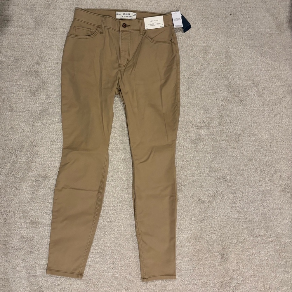 Hollister Tan Skinny Pants